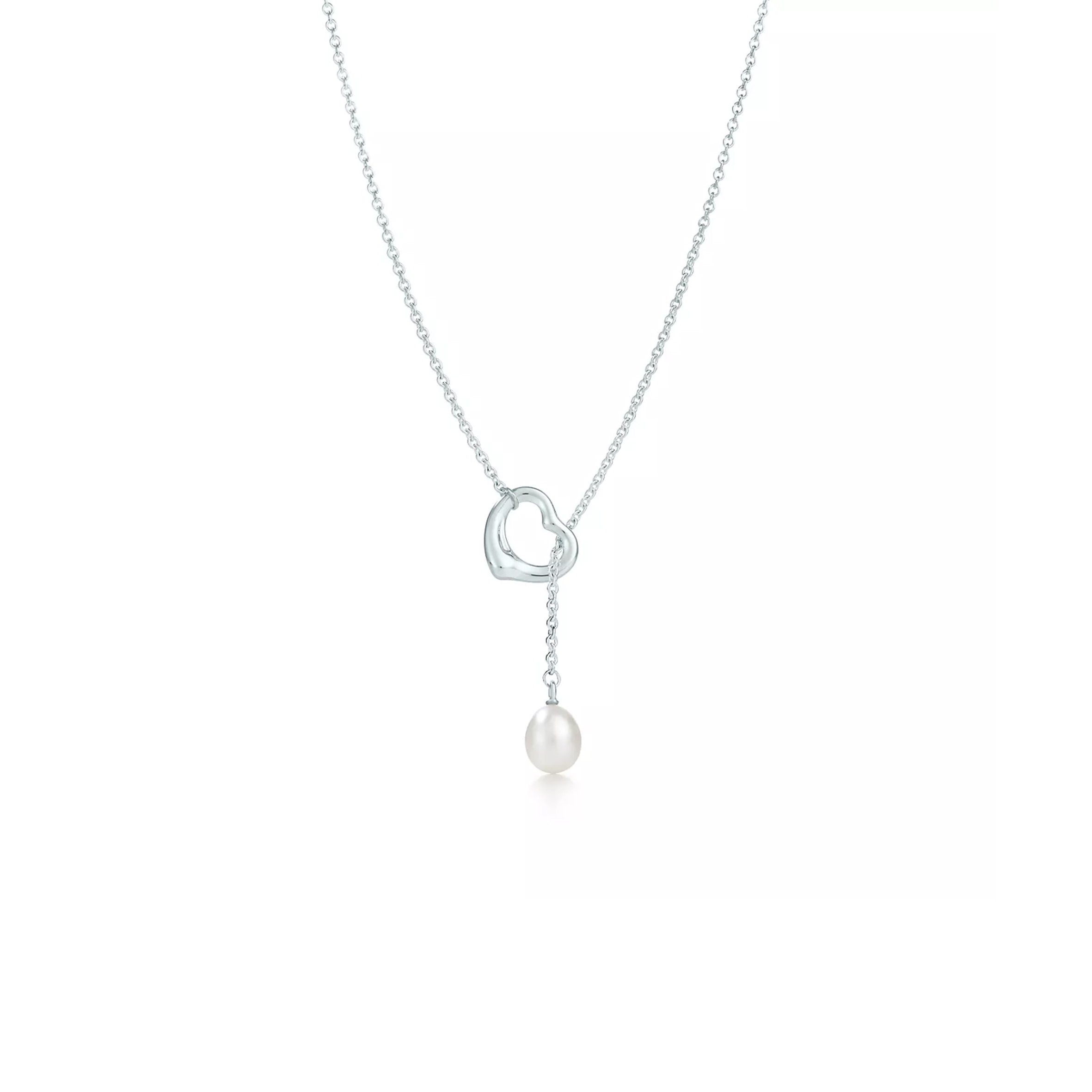 TIFFANY ELSA PERETTI® OPEN HEART LARIAT NECKLACE 60134530 TIFFANY ELSA PERETTI® OPEN HEART LARIAT NECKLACE 60134530